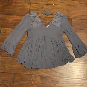 Women’s flowy lace shirt